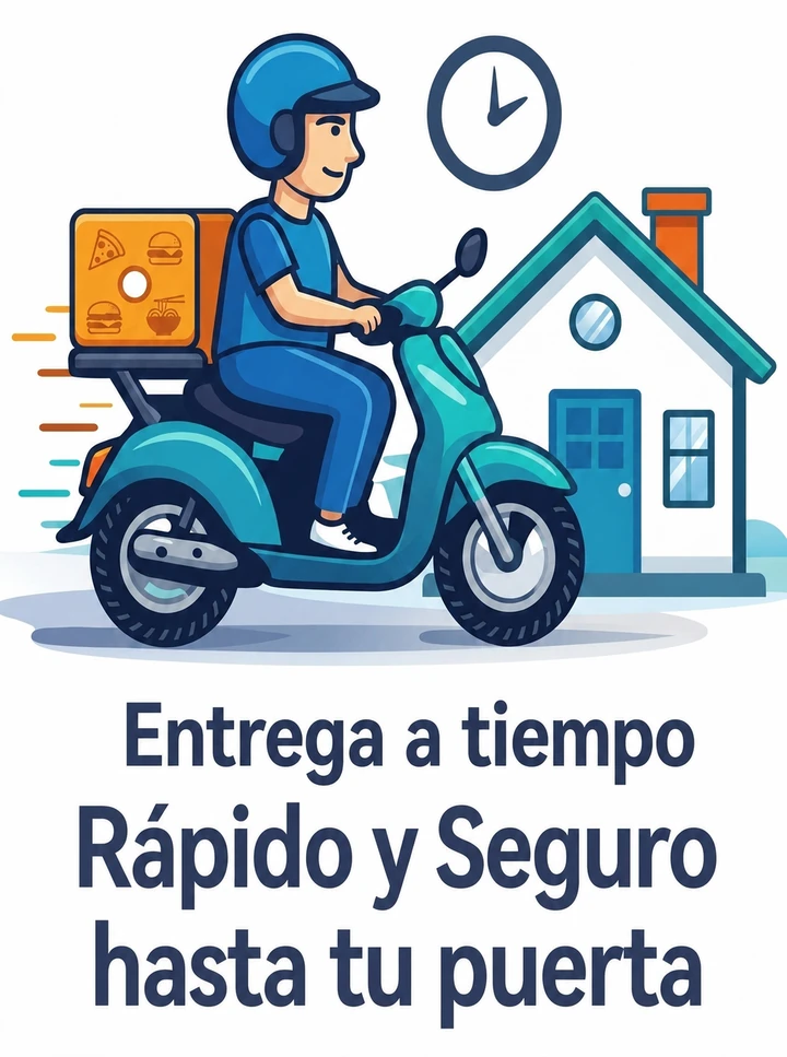 Rápido y seguro hasta tu puerta